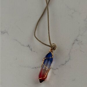 HANDMADE CRYSTAL NECKLACE